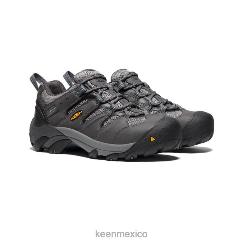 KEEN Lansing (punta de acero) mujer imán/mayólica azul calzado TXRFD647