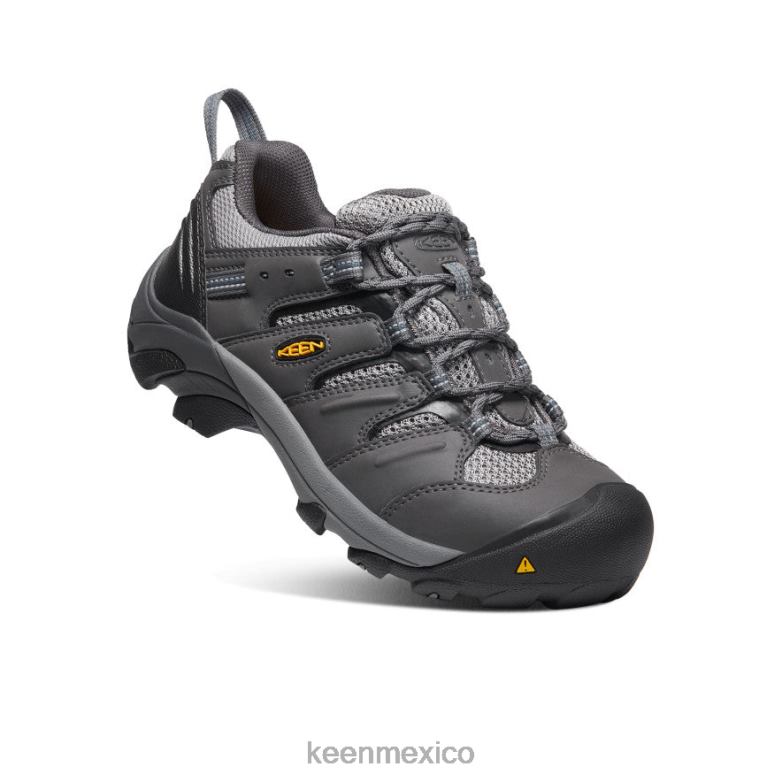 KEEN Lansing (punta de acero) mujer imán/mayólica azul calzado TXRFD647