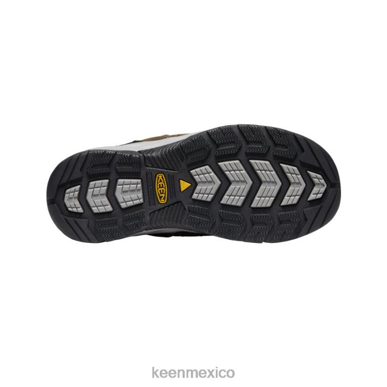KEEN pedernal ii (punta de acero) mujer marrón cascada/spray surf calzado TXRFD635
