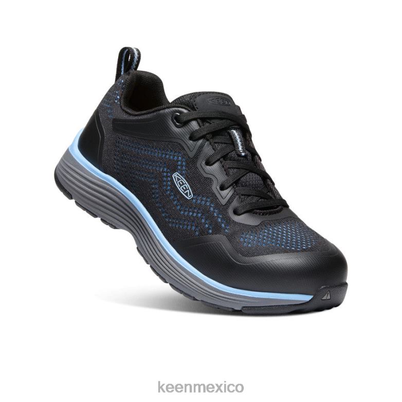 KEEN sparta 2 (puntera de aluminio) mujer azul aireado/negro calzado TXRFD459