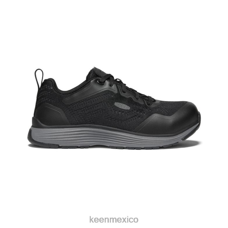 KEEN sparta 2 (puntera de aluminio) mujer gris acero/negro calzado TXRFD458