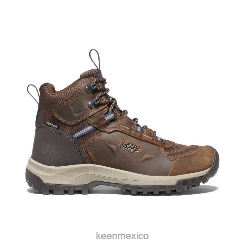 KEEN Bota impermeable Basin Ridge mujer coco tostado/índigo vintage calzado TXRFD708