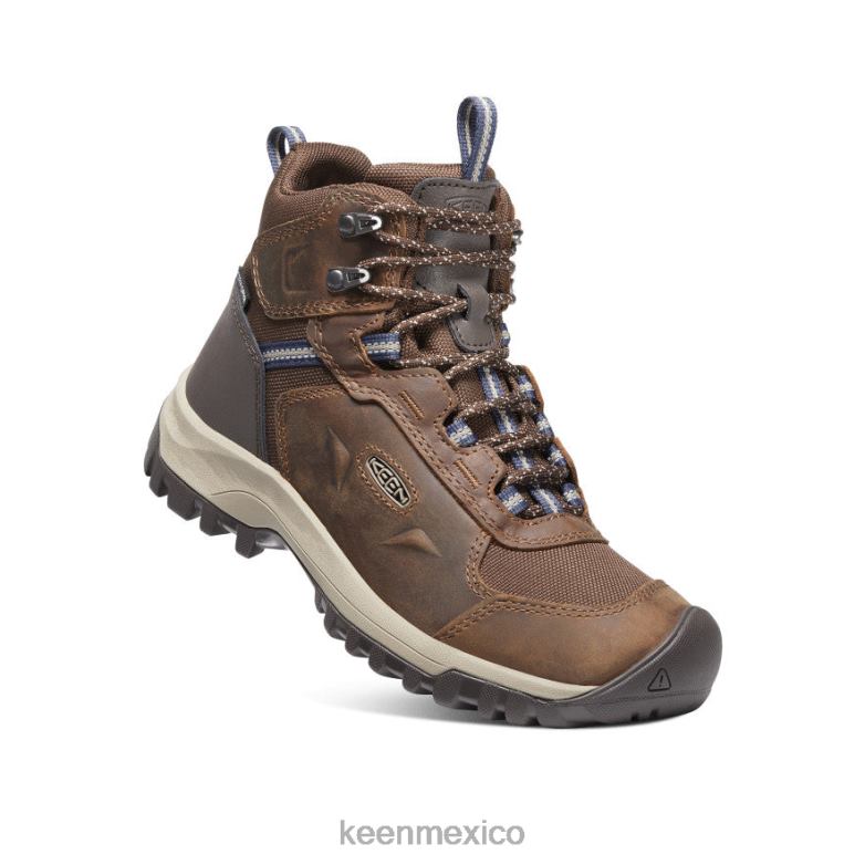 KEEN Bota impermeable Basin Ridge mujer coco tostado/índigo vintage calzado TXRFD708
