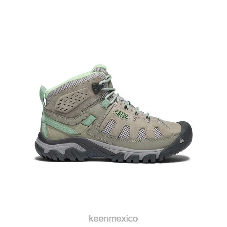 KEEN Targhee ventilación media mujer fumo/verde tranquilo calzado TXRFD586