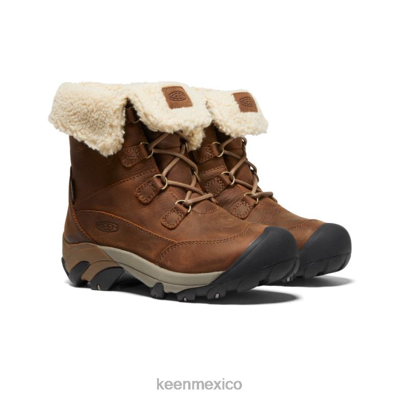 KEEN bota corta impermeable betty mujer marrón/shitake calzado TXRFD679