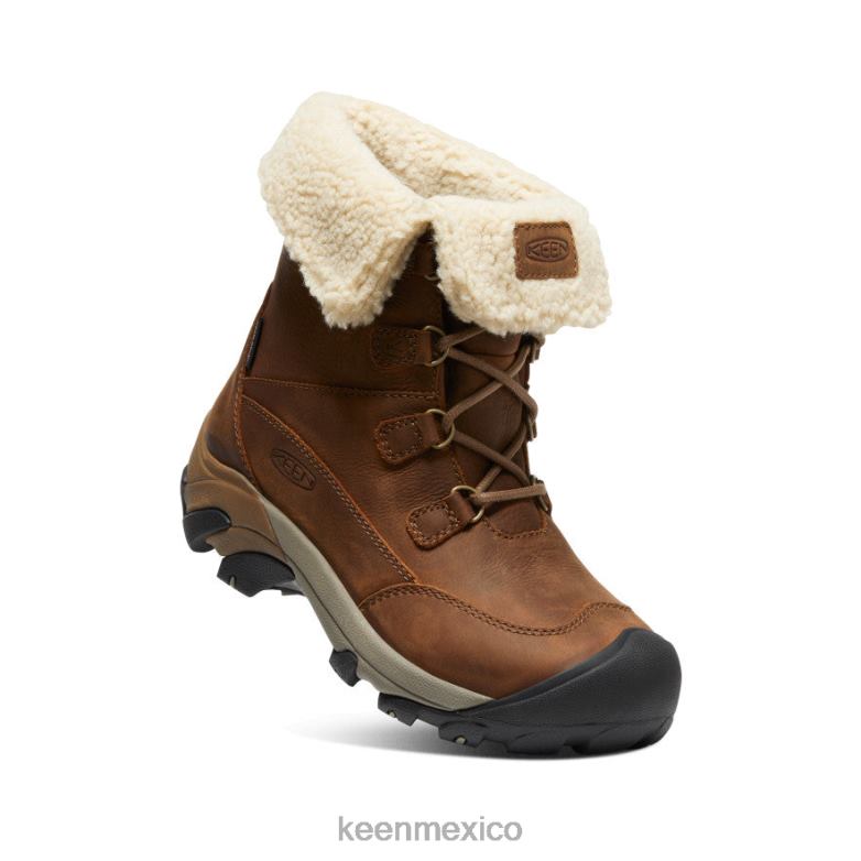 KEEN bota corta impermeable betty mujer marrón/shitake calzado TXRFD679