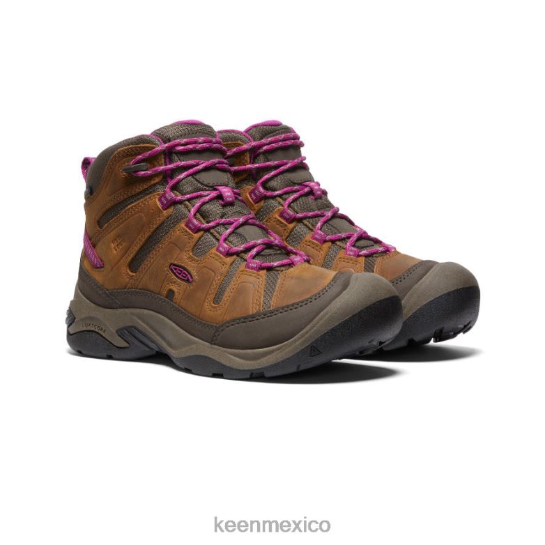 KEEN bota impermeable circadia mujer jarabe/bayas calzado TXRFD638