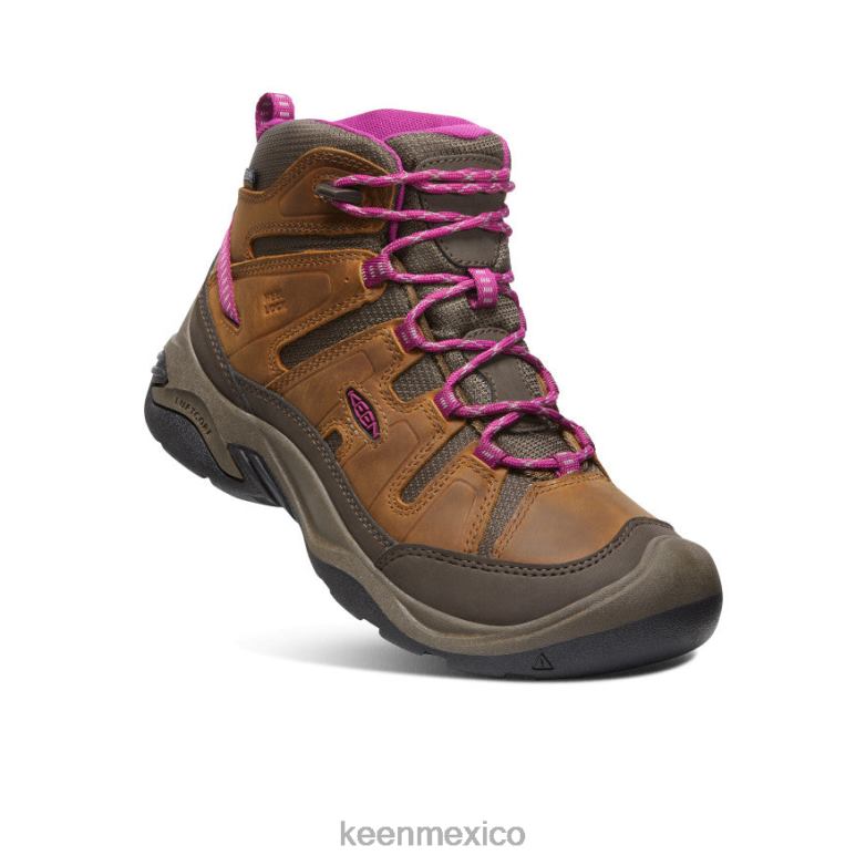 KEEN bota impermeable circadia mujer jarabe/bayas calzado TXRFD638