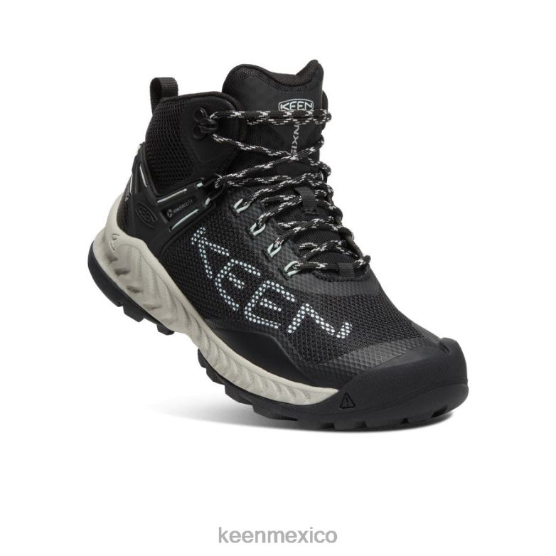 KEEN bota impermeable nxis evo mujer vidrio negro/azul calzado TXRFD467