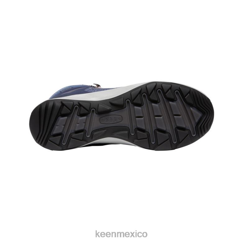 KEEN bota impermeable terradora flex mujer índigo vintage/melocotón calzado TXRFD582