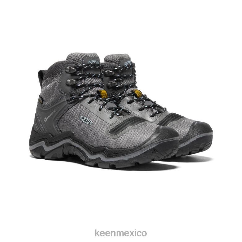 KEEN durand evo impermeable medio mujer gris acero/azul nube calzado TXRFD600