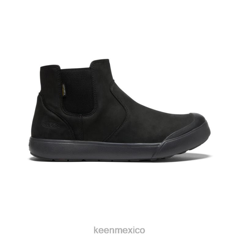 KEEN elena impermeable chelsea mujer triple negro/negro calzado TXRFD672