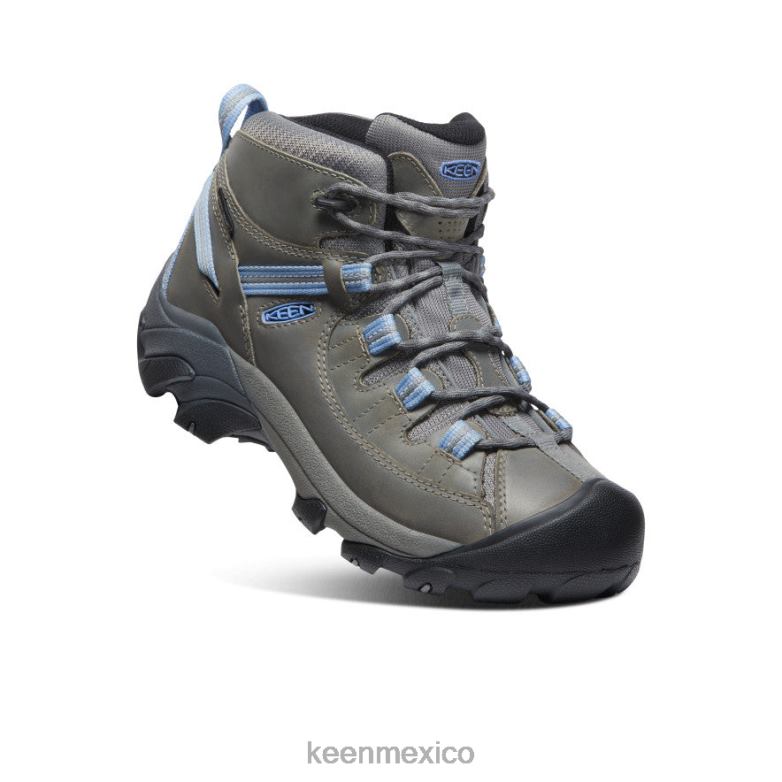 KEEN targhee ii impermeable medio mujer gris acero/hortensia calzado TXRFD620