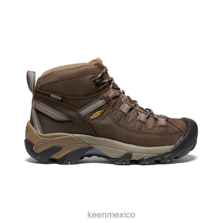 KEEN targhee ii impermeable medio mujer negro pizarra/pedernal calzado TXRFD618