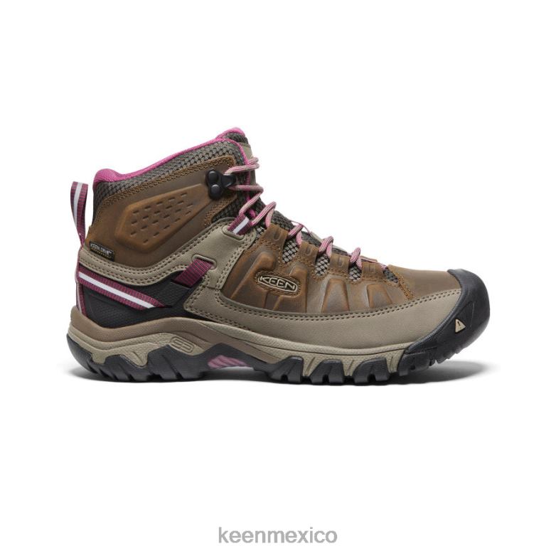 KEEN targhee iii impermeable medio mujer Weiss/Boysenberry calzado TXRFD569