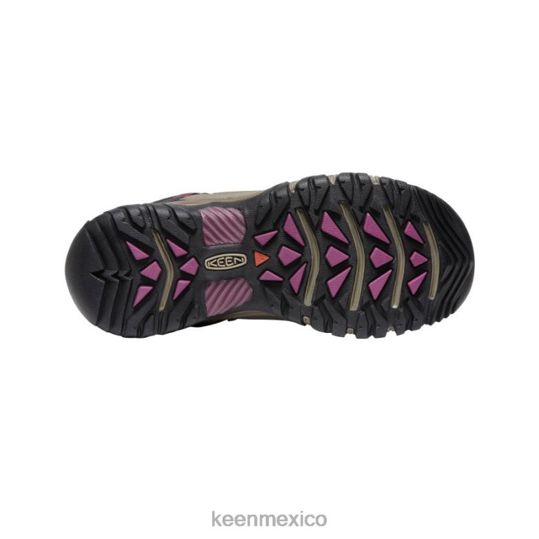KEEN targhee iii impermeable medio mujer Weiss/Boysenberry calzado TXRFD569