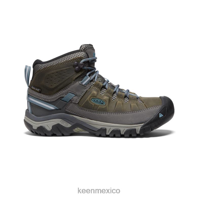 KEEN targhee iii impermeable medio mujer imán/azul atlántico calzado TXRFD570