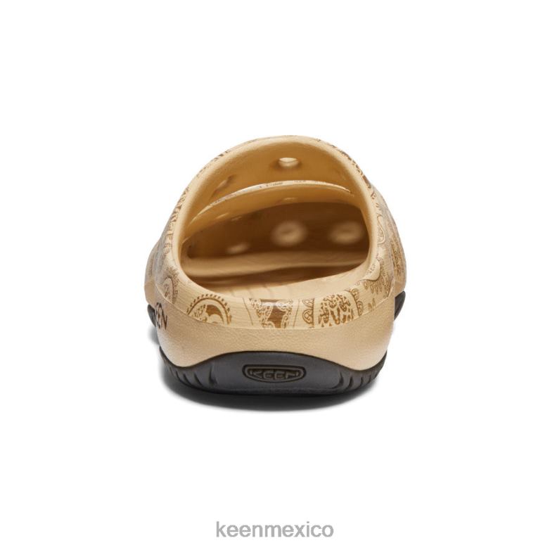 KEEN artes yogui mujer café con leche paisley calzado TXRFD681