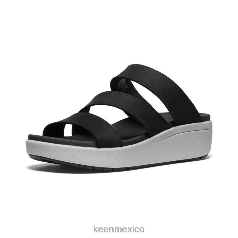 KEEN diapositiva de electividad mujer negro/lluvia calzado TXRFD444