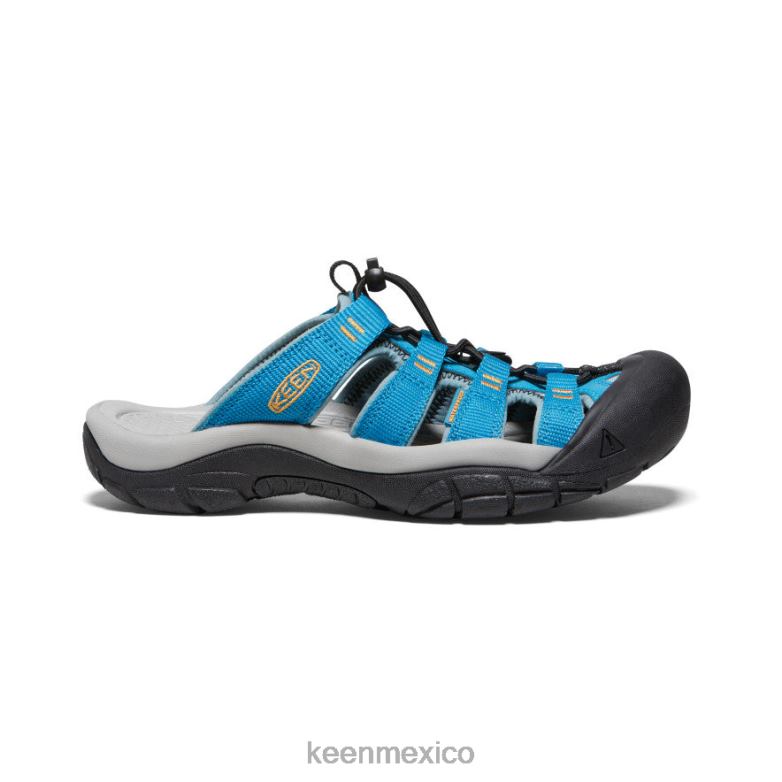 KEEN diapositiva de newport mujer azul fiordo/amapola islandia calzado TXRFD454