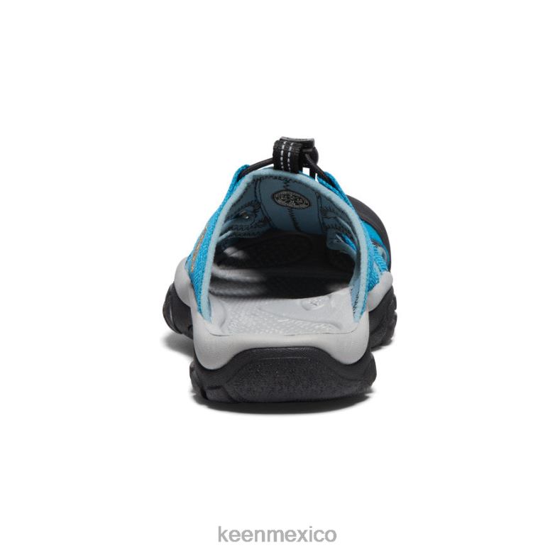 KEEN diapositiva de newport mujer azul fiordo/amapola islandia calzado TXRFD454