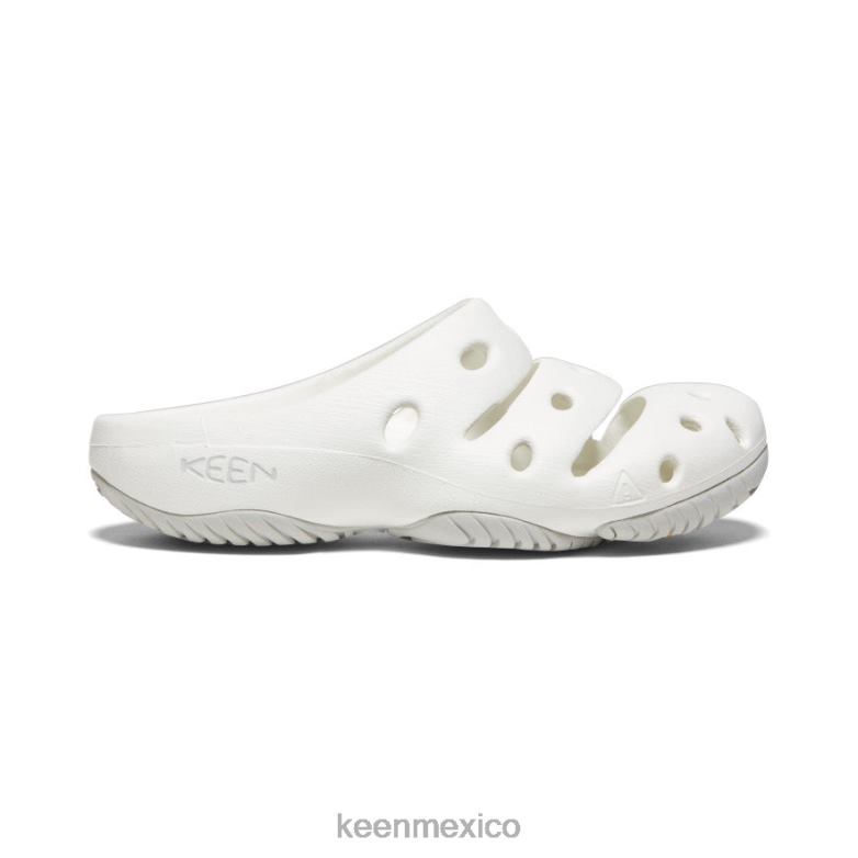 KEEN yogui mujer blanco estrella/vapor calzado TXRFD623