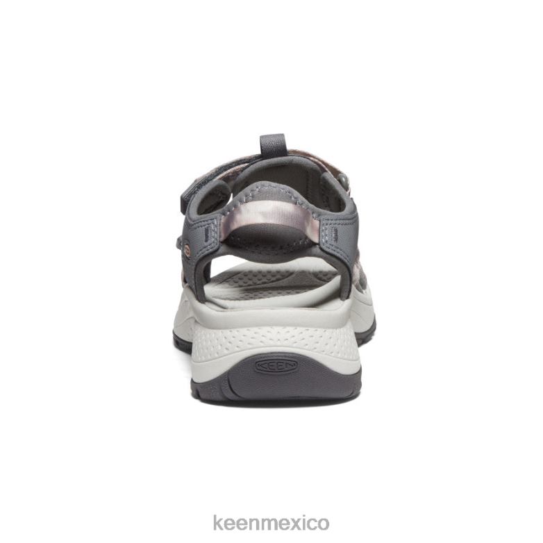 KEEN astoria west con puntera abierta mujer leonado/teñido anudado calzado TXRFD535