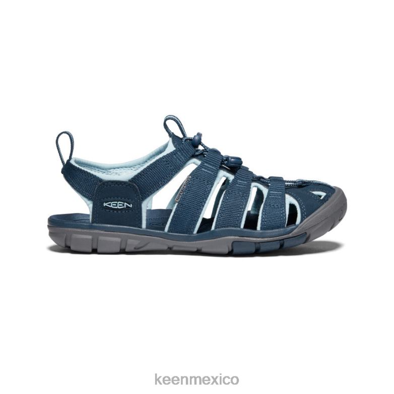 KEEN cnx de agua clara mujer brillo azul marino/azul calzado TXRFD556