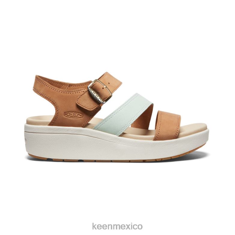 KEEN correa de elección mujer cuero natural/claramente aguamarina calzado TXRFD447