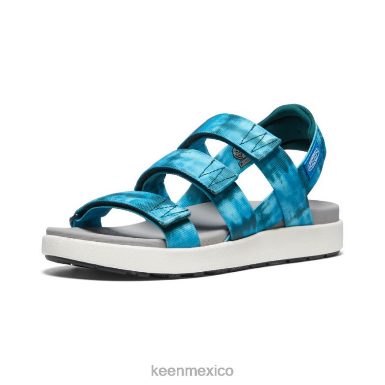 KEEN elle tiras mujer teñido anudado seamoss/blanco estrella calzado TXRFD473