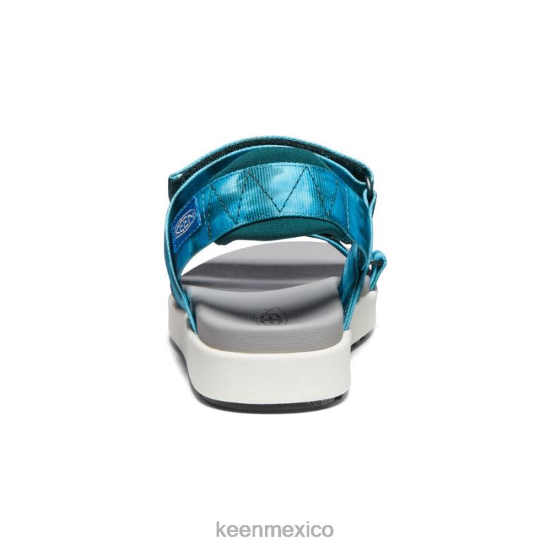 KEEN elle tiras mujer teñido anudado seamoss/blanco estrella calzado TXRFD473