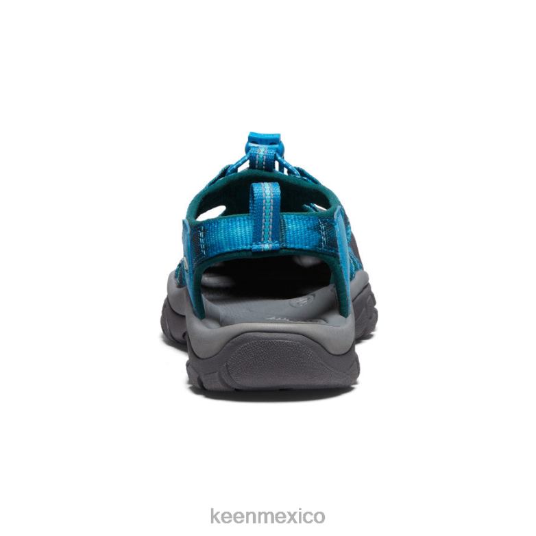 KEEN newport h2 mujer azul fiordo/teñido anudado calzado TXRFD409