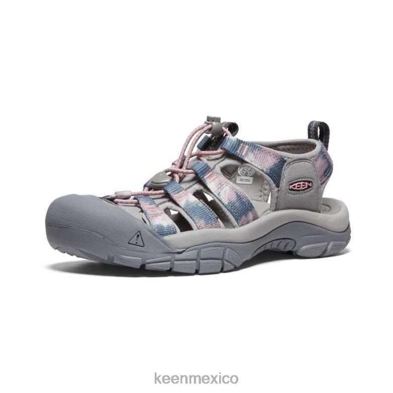 KEEN newport h2 mujer leonado/teñido anudado calzado TXRFD408