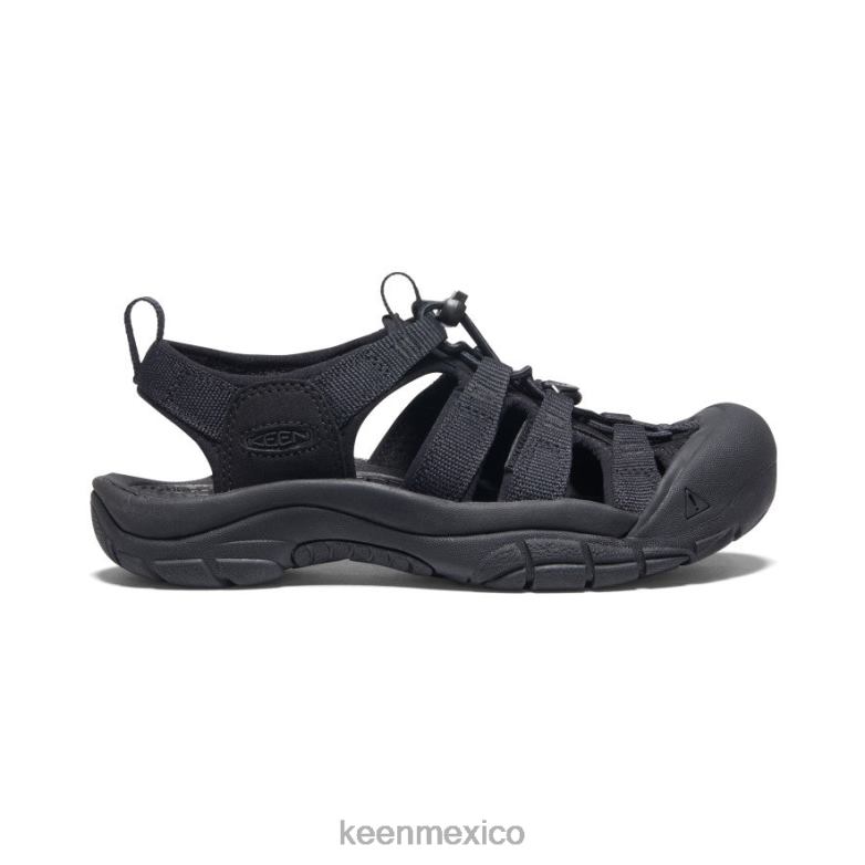 KEEN newport h2 mujer triple negro calzado TXRFD414
