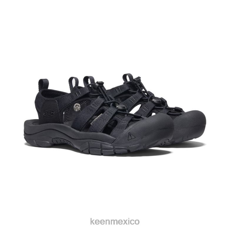 KEEN newport h2 mujer triple negro calzado TXRFD414