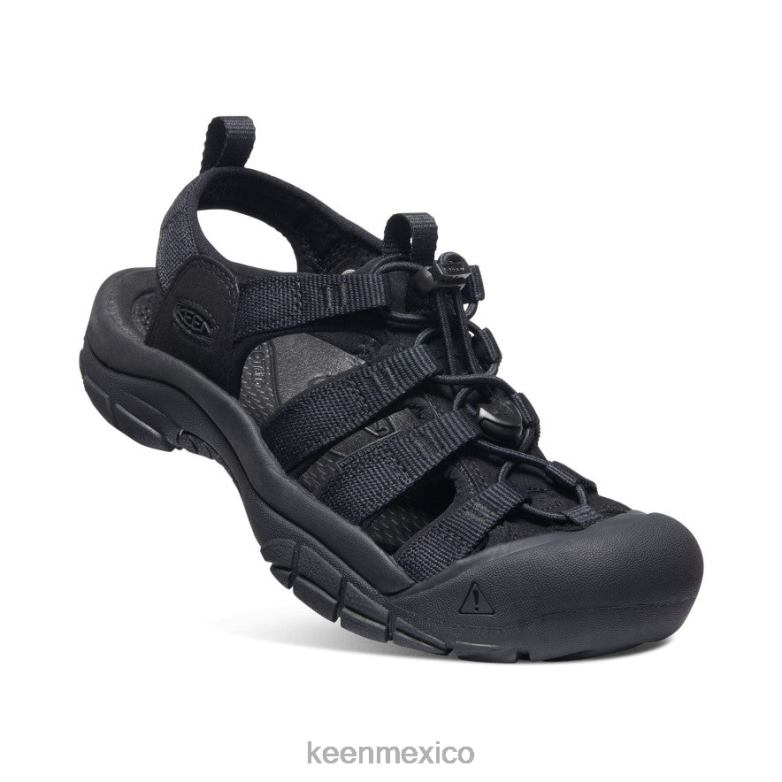 KEEN newport h2 mujer triple negro calzado TXRFD414