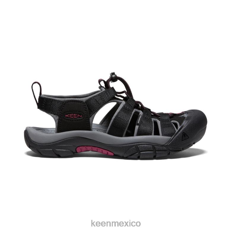 KEEN newport h2 mujer vino negro/frambuesa calzado TXRFD404