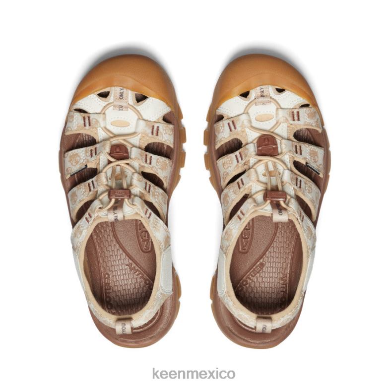 KEEN newport retro x oso ahumado mujer oso ahumado/smores calzado TXRFD498