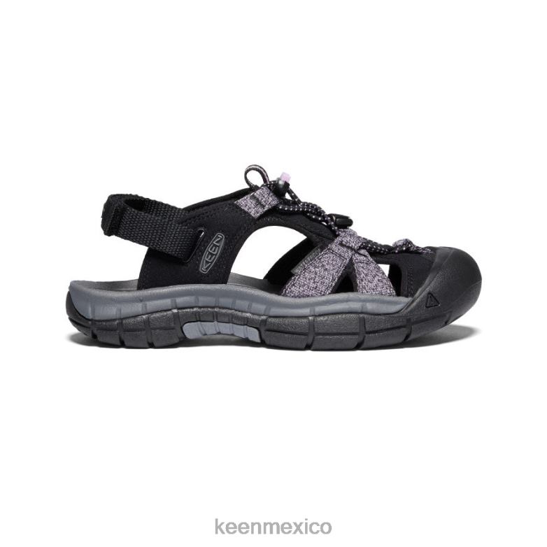 KEEN sandalia barranco h2 mujer negro/rosa amanecer calzado TXRFD650