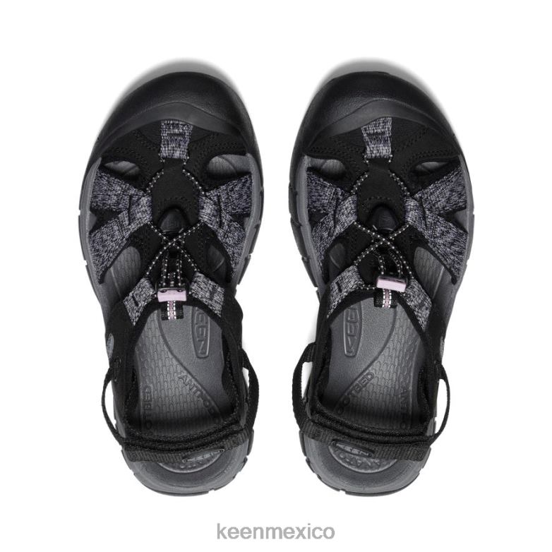 KEEN sandalia barranco h2 mujer negro/rosa amanecer calzado TXRFD650