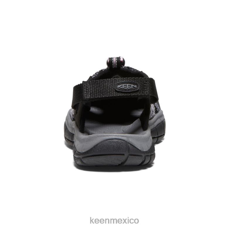 KEEN sandalia barranco h2 mujer negro/rosa amanecer calzado TXRFD650