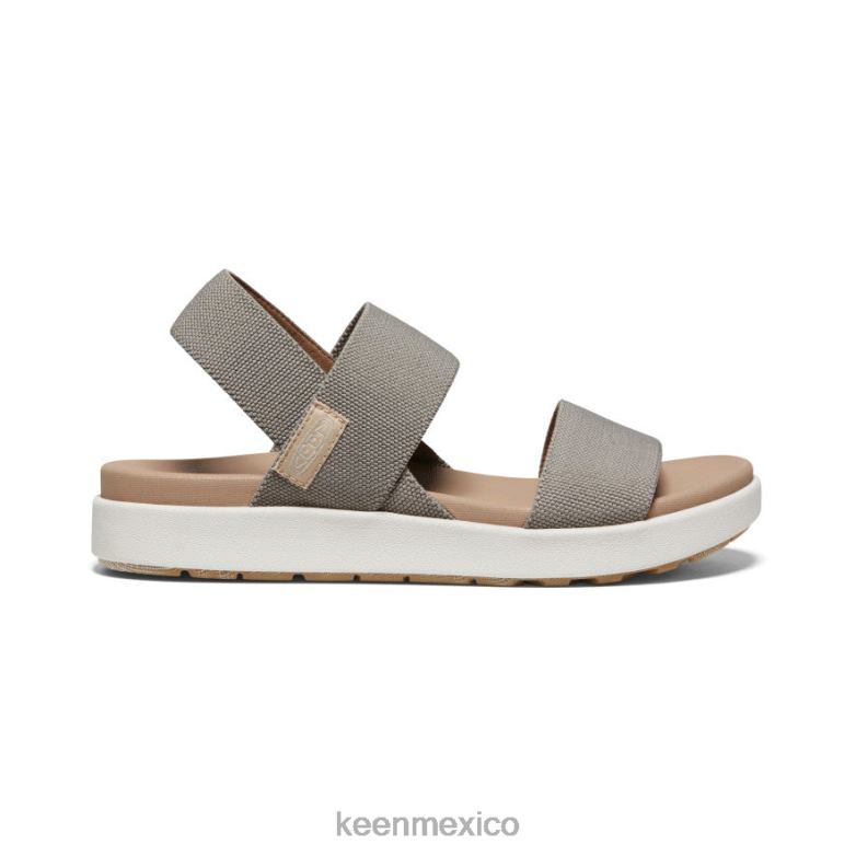 KEEN sandalia elle con tira trasera mujer atigrado/abedul calzado TXRFD418
