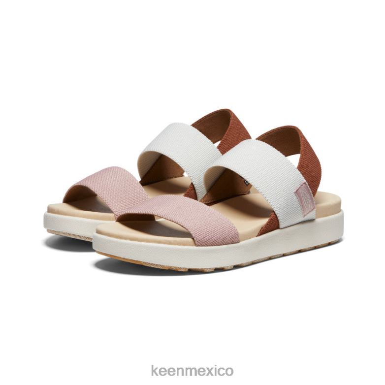 KEEN sandalia elle con tira trasera mujer caparazón de tortuga/abedul calzado TXRFD421