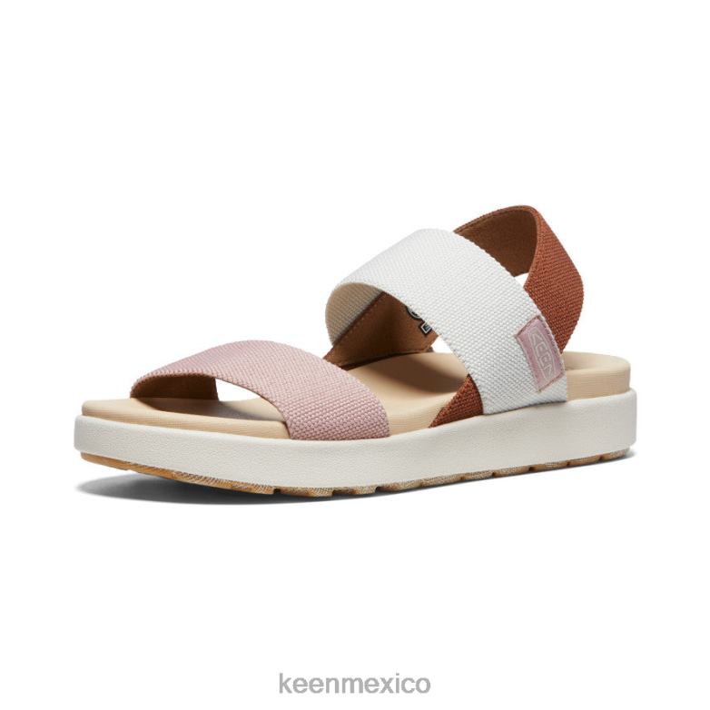 KEEN sandalia elle con tira trasera mujer caparazón de tortuga/abedul calzado TXRFD421