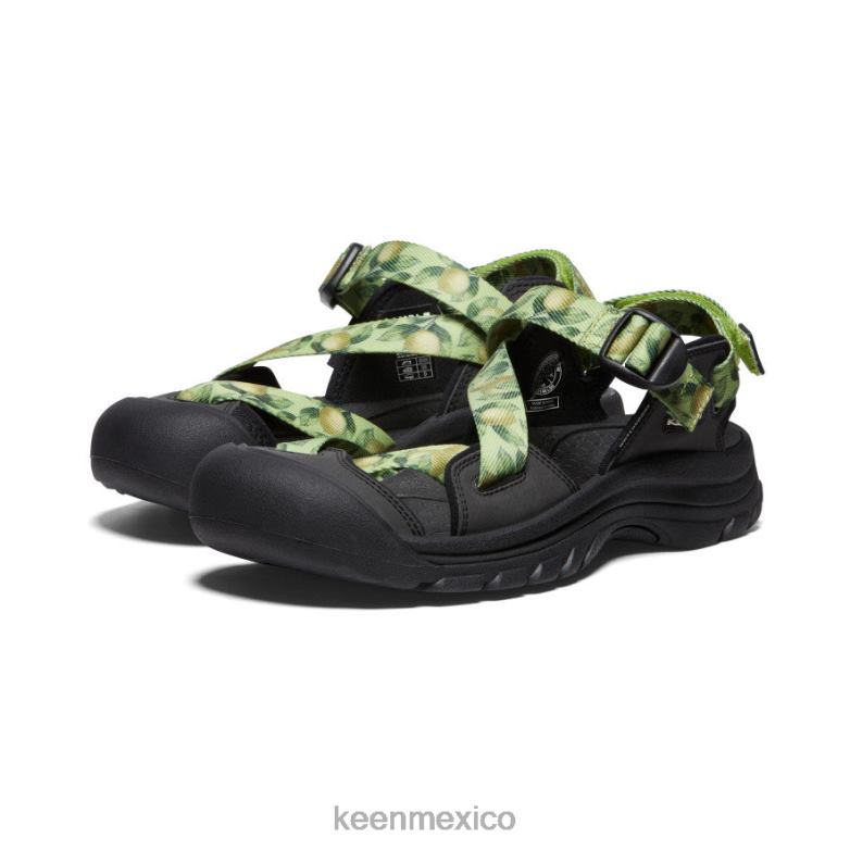KEEN sandalia zerraport ii mujer estragón/negro calzado TXRFD547