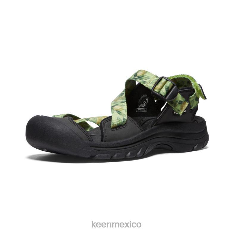 KEEN sandalia zerraport ii mujer estragón/negro calzado TXRFD547