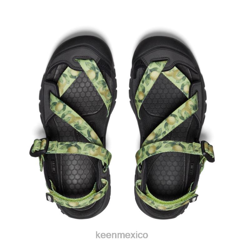KEEN sandalia zerraport ii mujer estragón/negro calzado TXRFD547