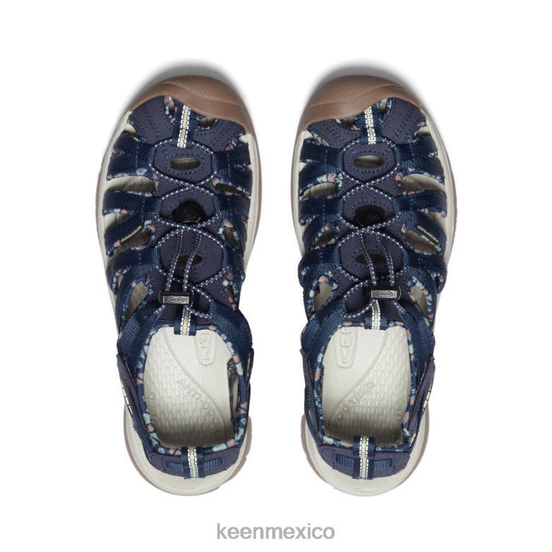 KEEN susurro mujer azul marino/abedul calzado TXRFD525
