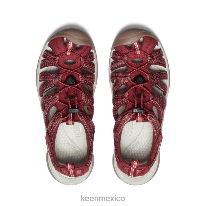 KEEN susurro mujer dalia roja calzado TXRFD526