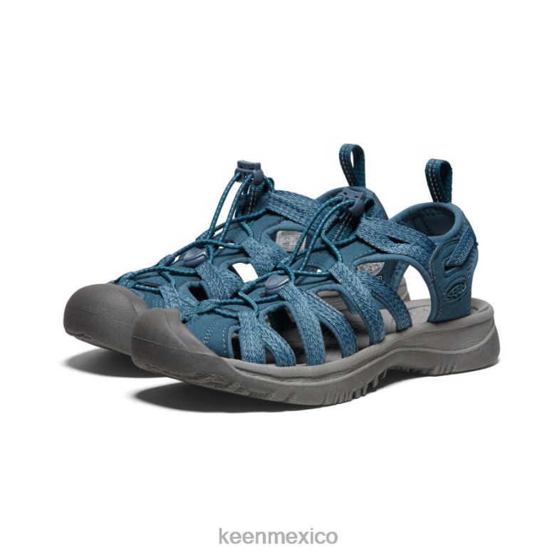 KEEN susurro mujer humo azul calzado TXRFD523